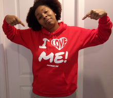 I LOVE ME! Proverbs 19:8 Hoodie with all white lettering