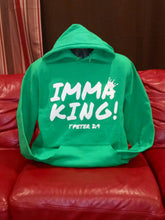 IMMA KING! 1st Peter 2:9 Hoodie with white lettering